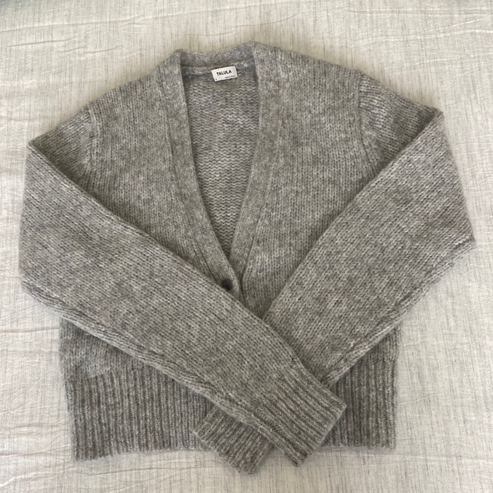 Aritiza Talula Cropped Alpaca Cardigan